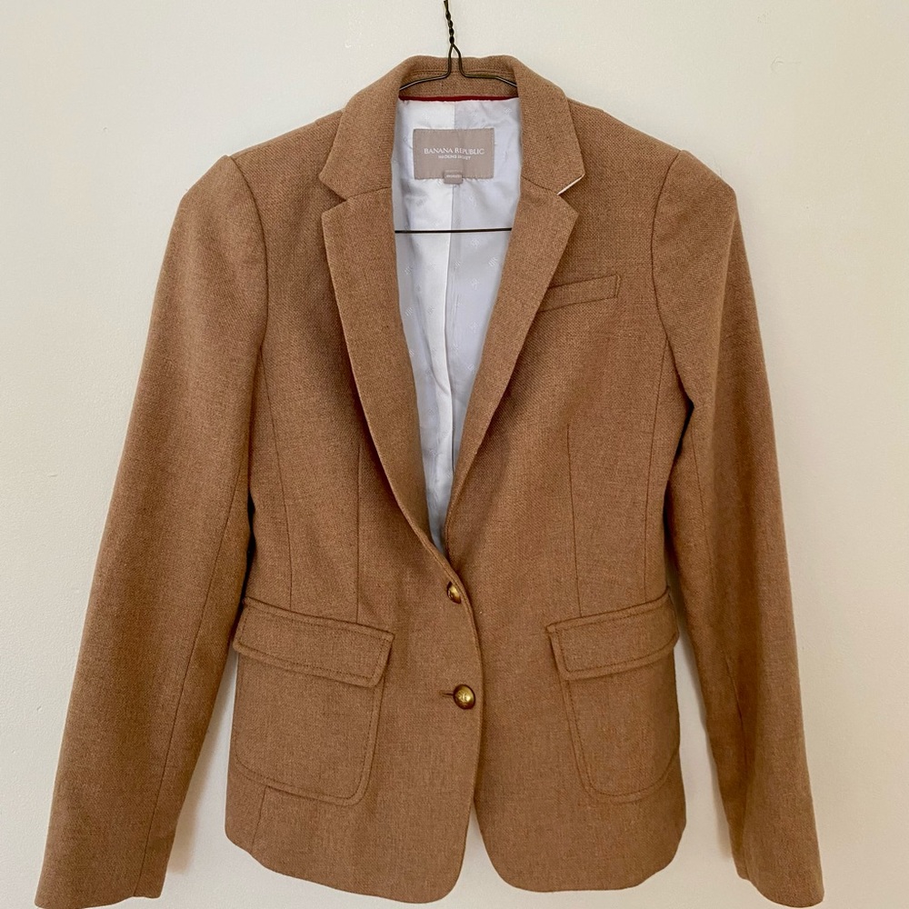 Banana Republic Hacking Jacket Size 0
